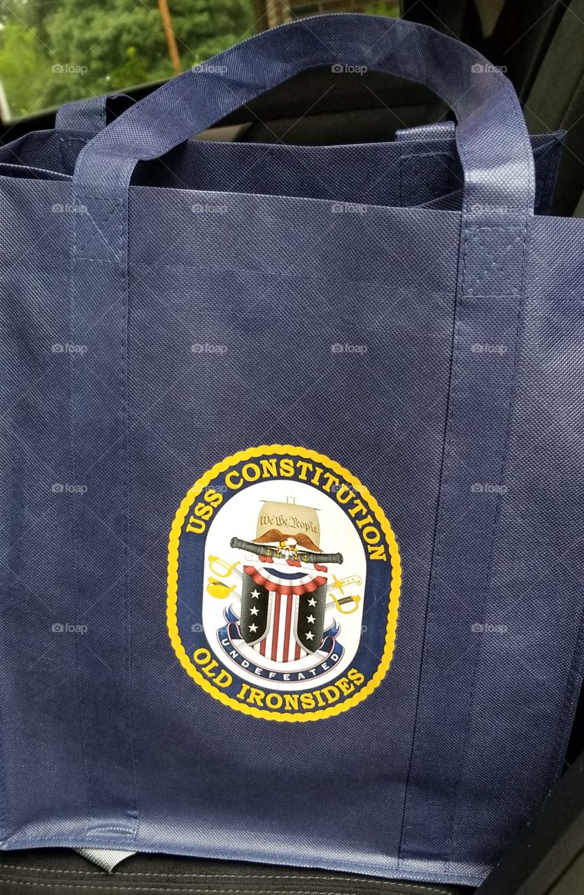USS Constitution Tote Bag