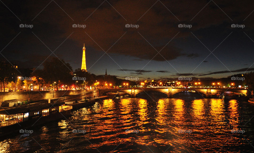 Paris at night 