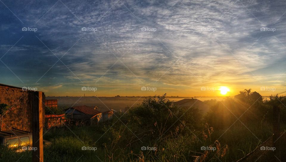 A beautiful sunrise...