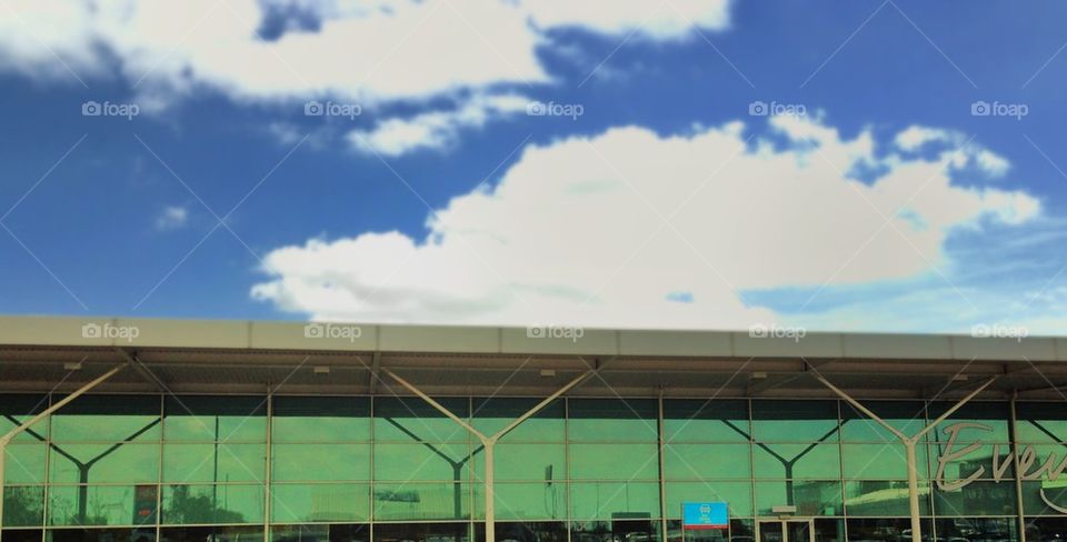 sky glass clouds window by mrgrambo