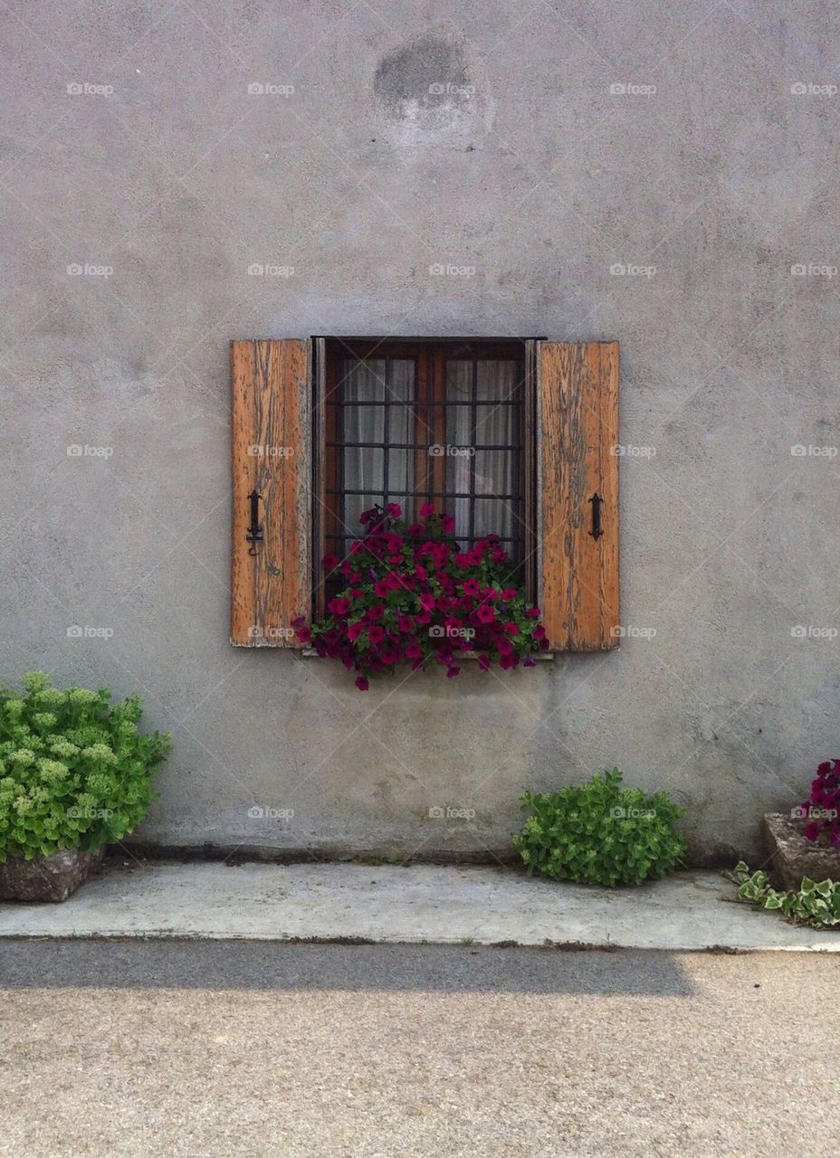 Farmhouse window, Gazzo, Italy