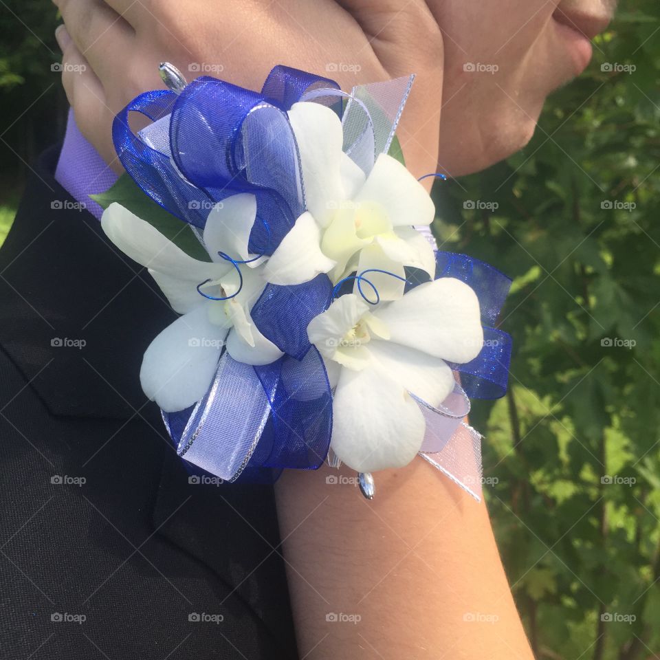 What's prom without a corsage?