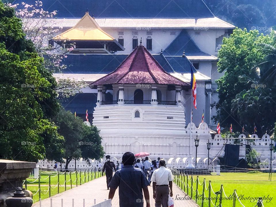 Sri Dalada Maligawa in Sri Lanka 