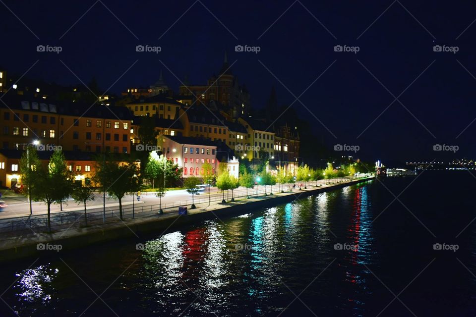Stockholm by night 1