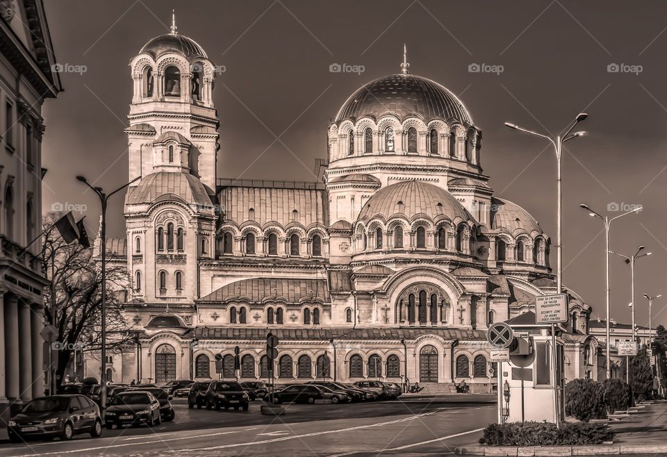 Aleksander Nevsky Cathedral 🏰
Храм Свети Александър Невски
The St. Alexander Nevsky Cathedral (Bulgarian: Храм-паметник „Свети Александър Невски“, Hram-pametnik „Sveti Aleksandar Nevski“) is a Bulgarian Orthodox cathedral in Sofia, the capital of Bulgaria. Built in Neo-Byzantine style, it serves as the cathedral church of the Patriarch of Bulgaria and it is one of the largest Eastern Orthodox cathedrals in the world, as well as one of Sofia's symbols and primary tourist attractions. The St. Alexander Nevsky Cathedral in Sofia occupies an area of 3,170 square metres (34,100 sq ft) and can hold 10,000 people inside. ©vasilnanev photography