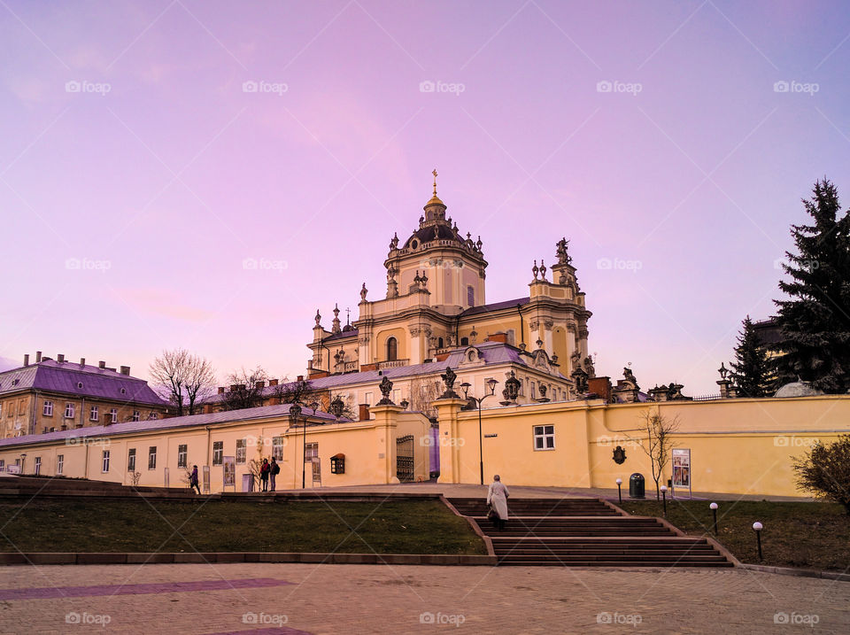 Lviv city architecture