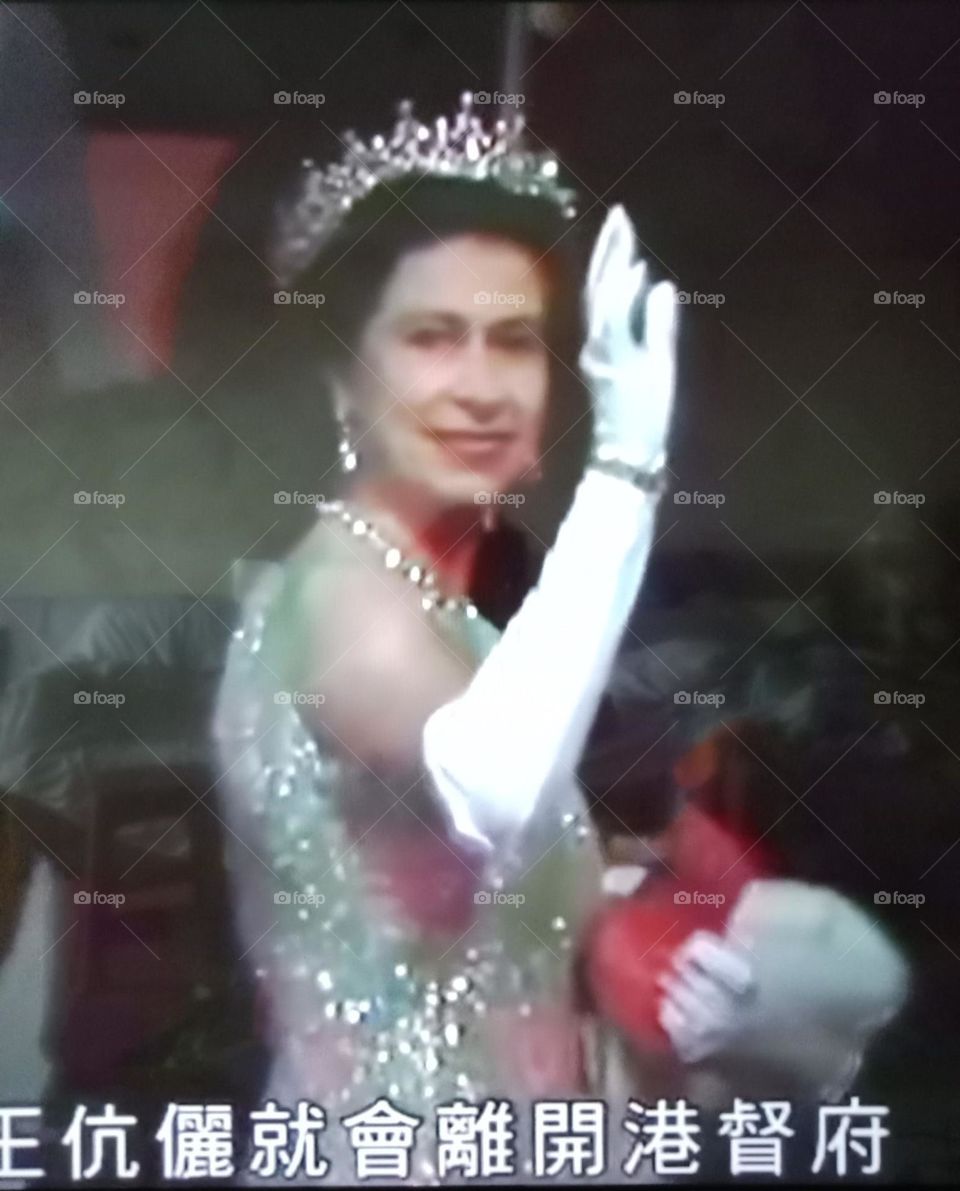 In 1975 Queen visiting my hometown Hongkong She was 49 at that time