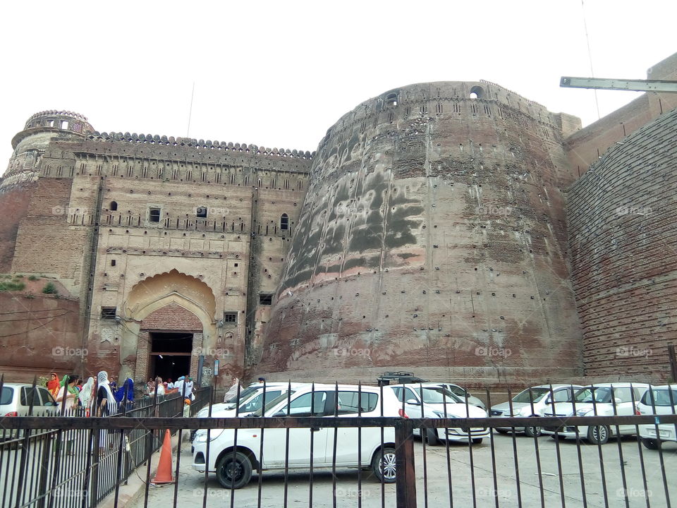 ancient fort named Qila Mubarak at Bathinda city
