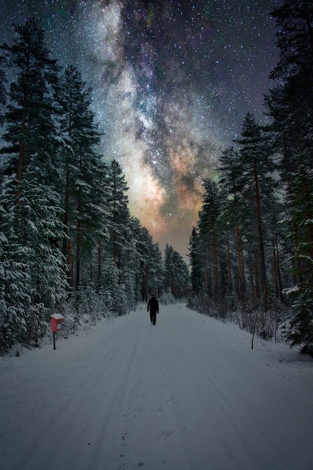 Winter sky