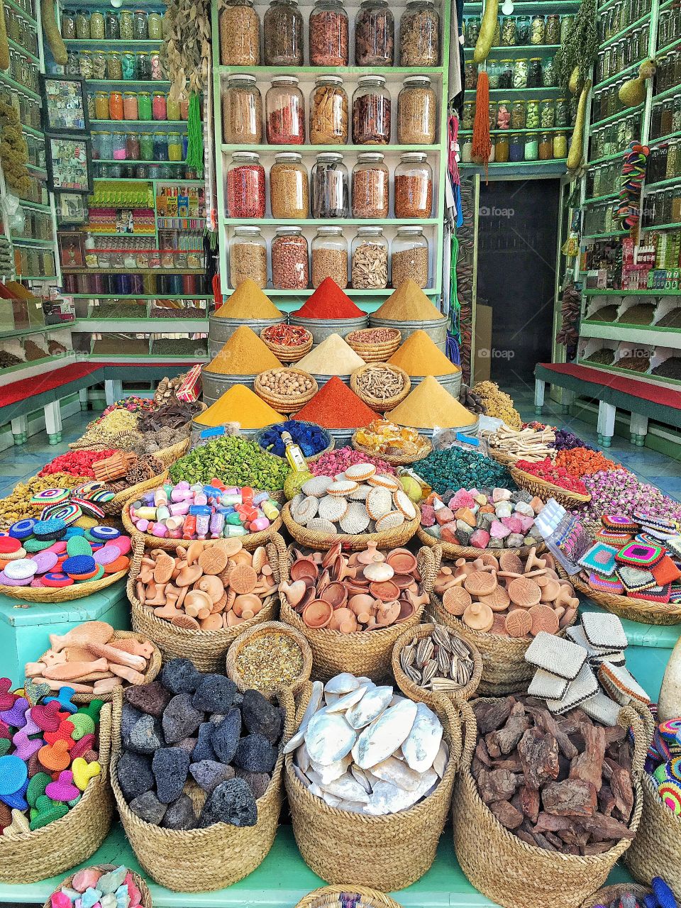 bazaar in Marrakesh 