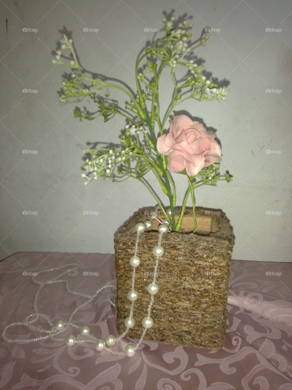 beautiful flower vase