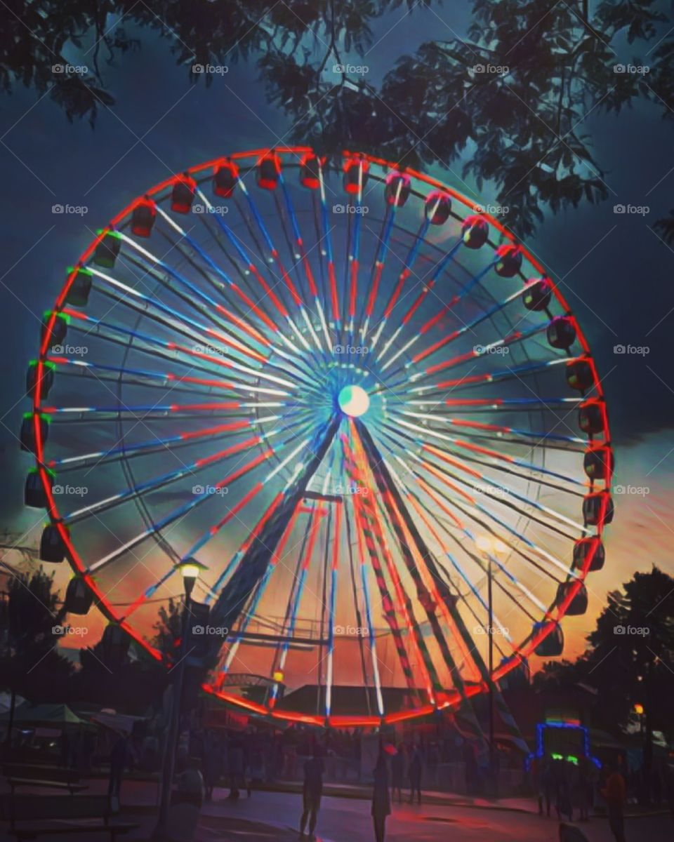 Huge Ferris Wheel MN State Fair