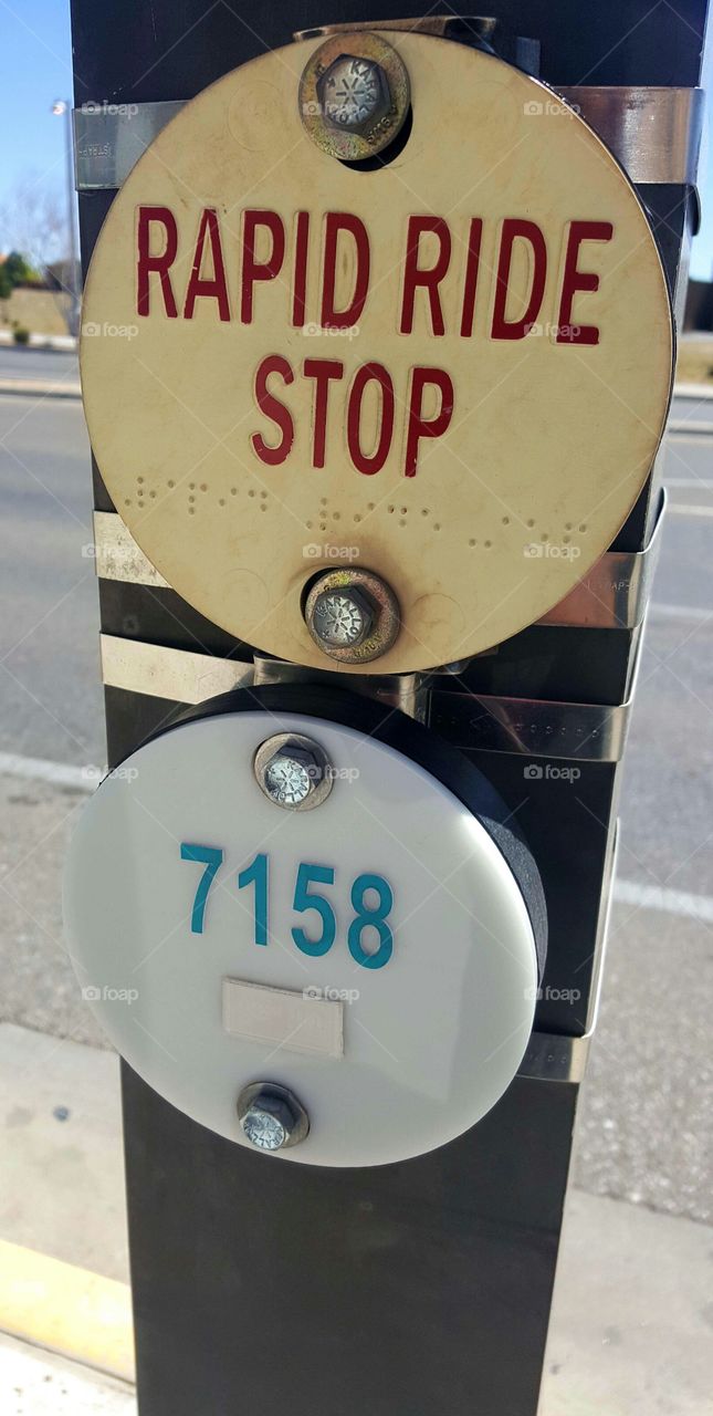 Bus Stop - Albuquerque, NM