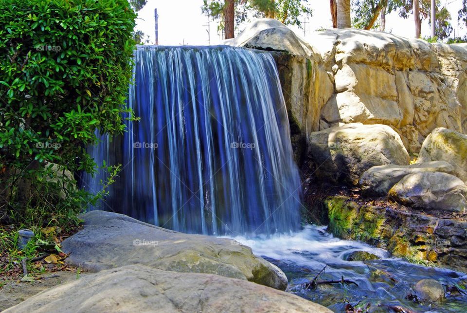 Long exposure of waterfall