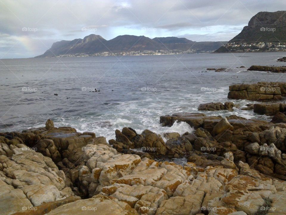 Kalk Bay 05. Waves caressing the rocks