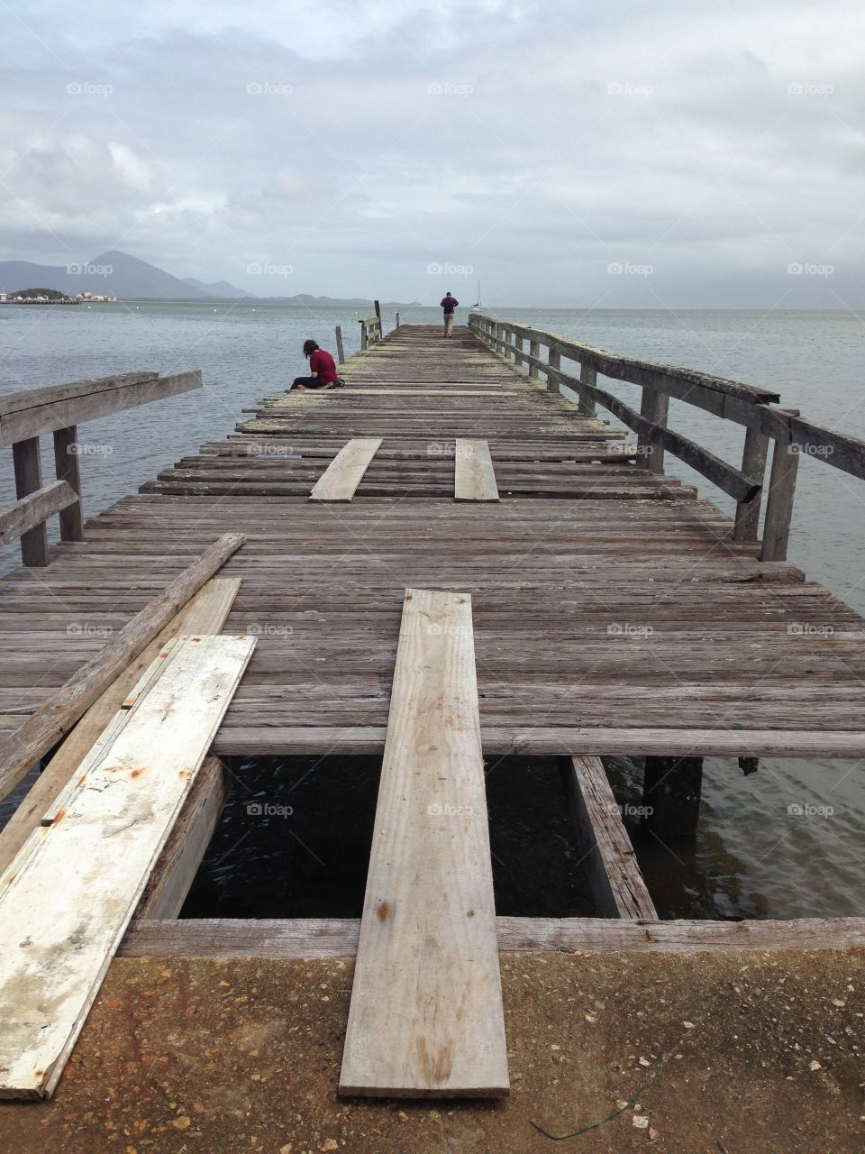 A pier in Florianópolis - Brazil