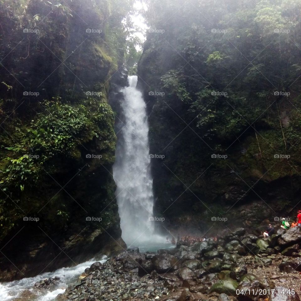Exquisit waterfalls in Philippines