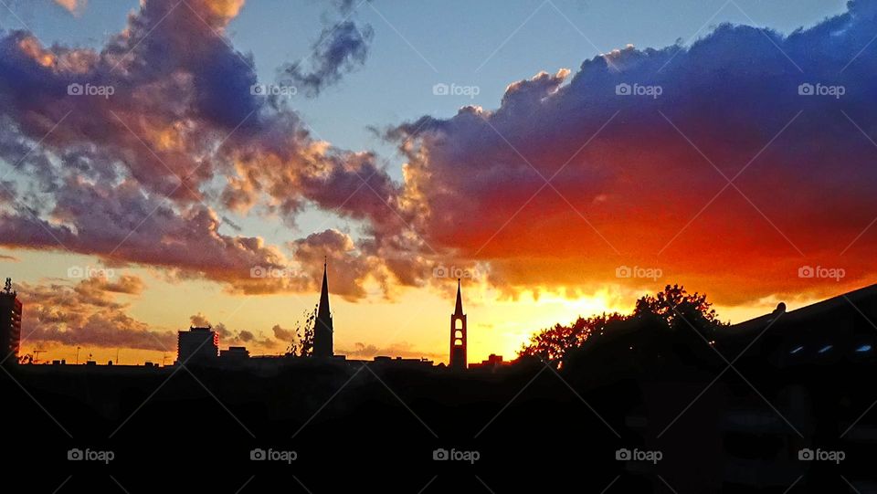 Gelsenkirchen Sonnenuntergang 15