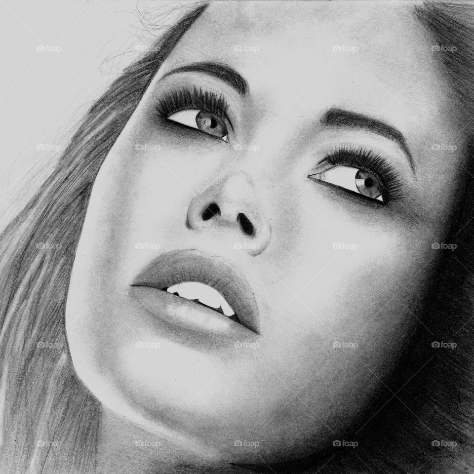 Doutzen drawing i did @kyng_visuals