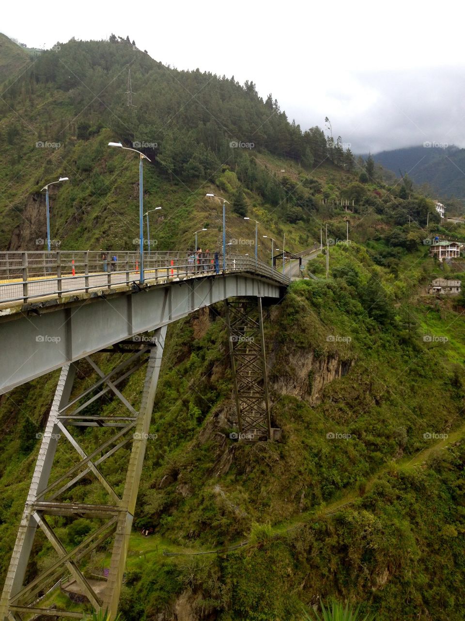 Baños, Ecuador in the Amazon Basin