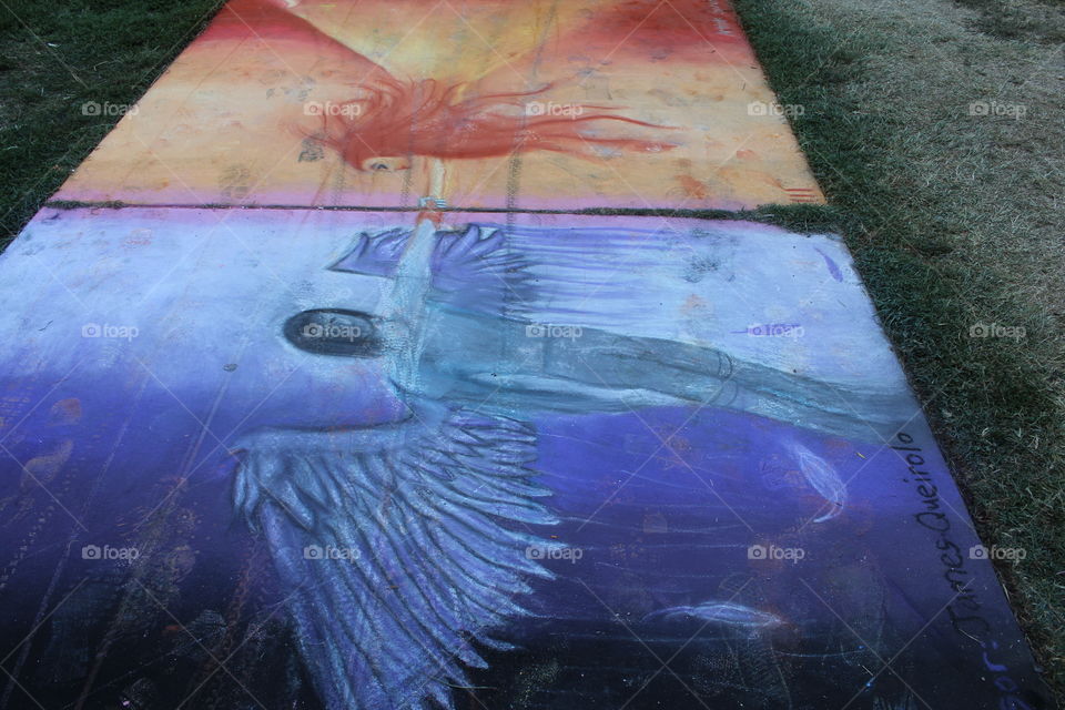 chalk art