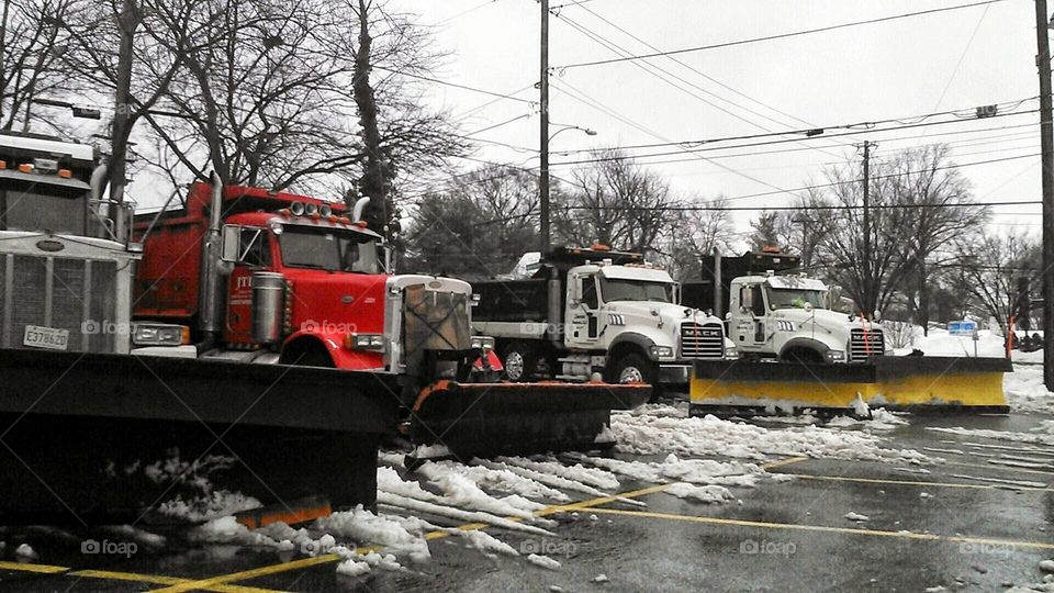 storm ready. plows ready for storm