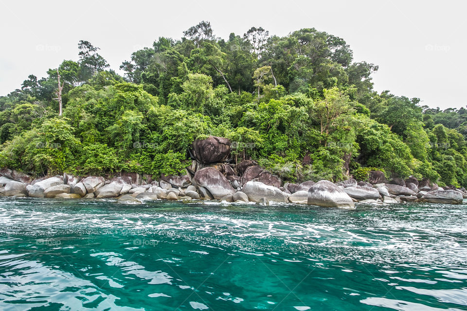 moutain at koh lipe