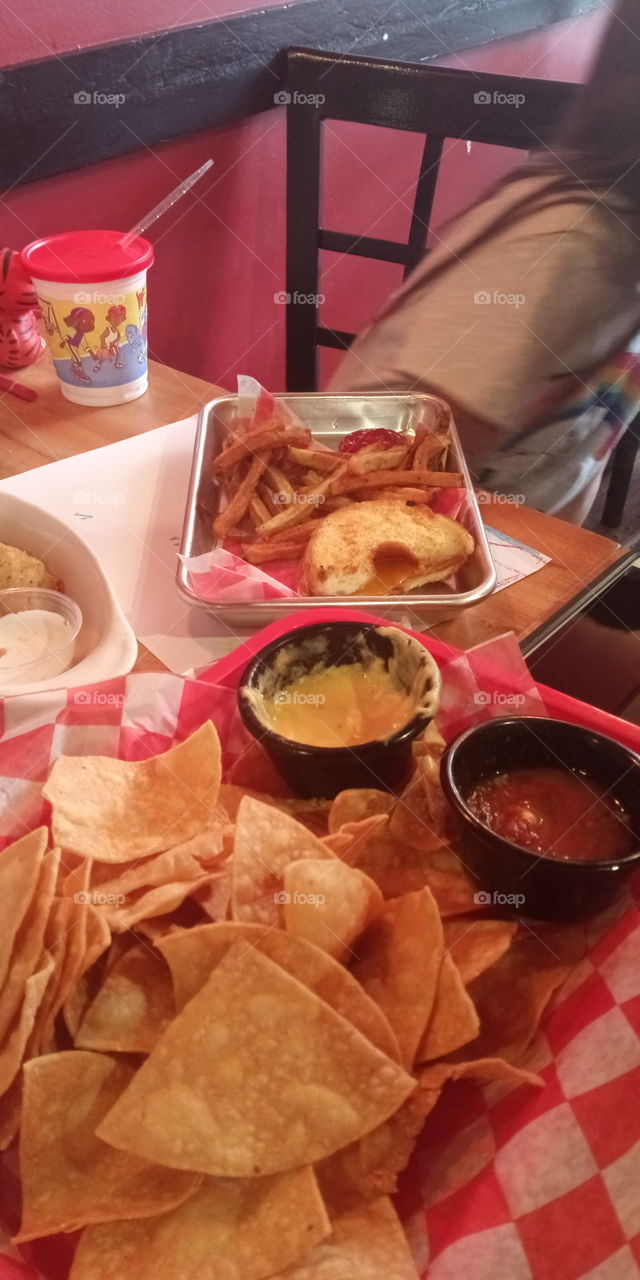 grilled cheese on a donut