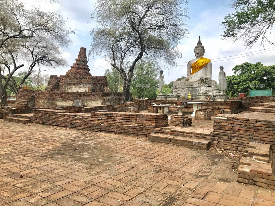 Site of the sitting Buddha