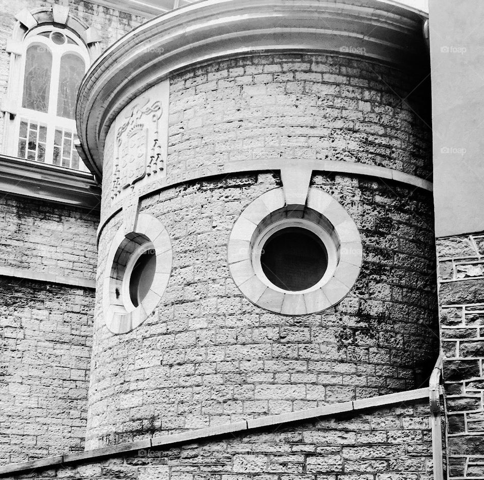 Historic architecture in the Quebec City.