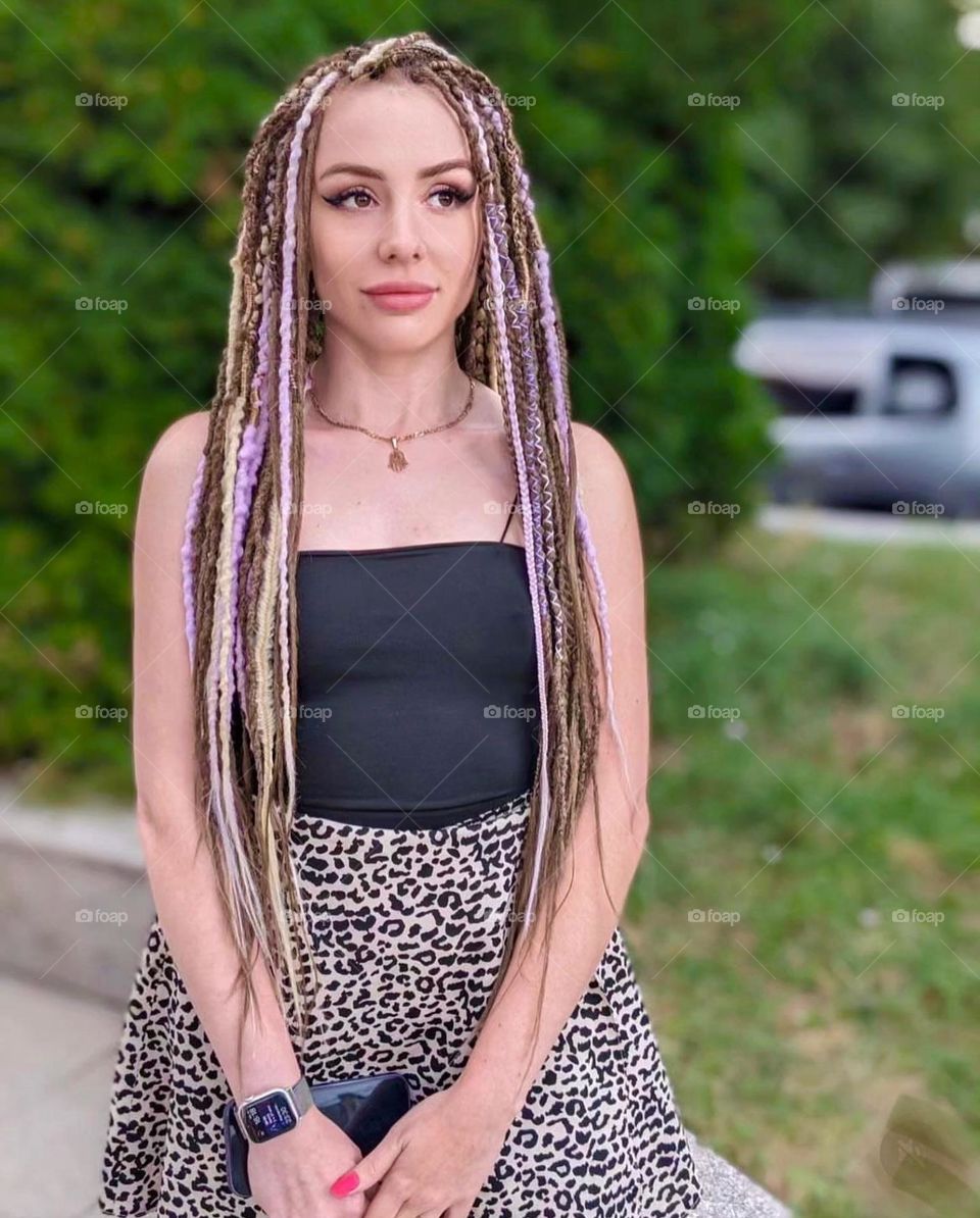 Barbie girl with dreadlocks ❤️