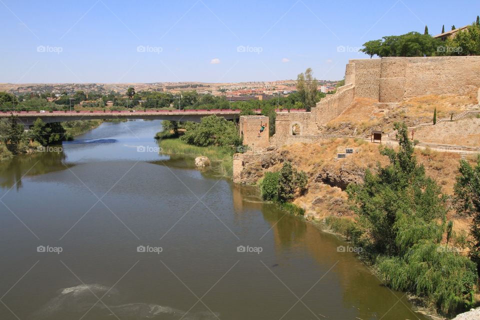 Zip line Toledo Spain 