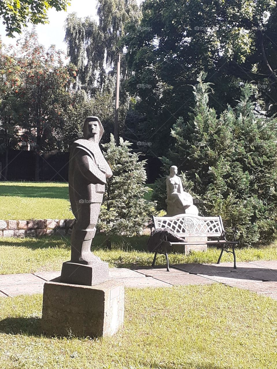 Парк скульптур. Лиепайский музей