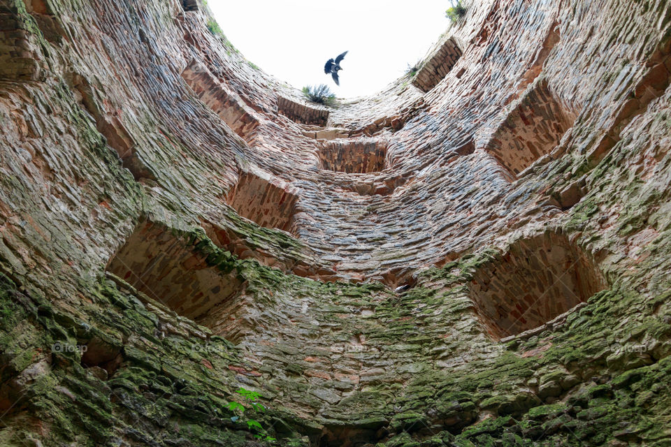 among the walls of ancient fortress