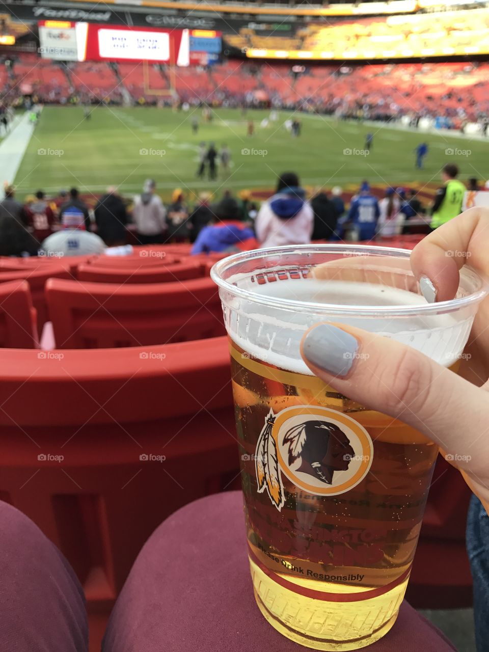 Raise one to the Redskins!
