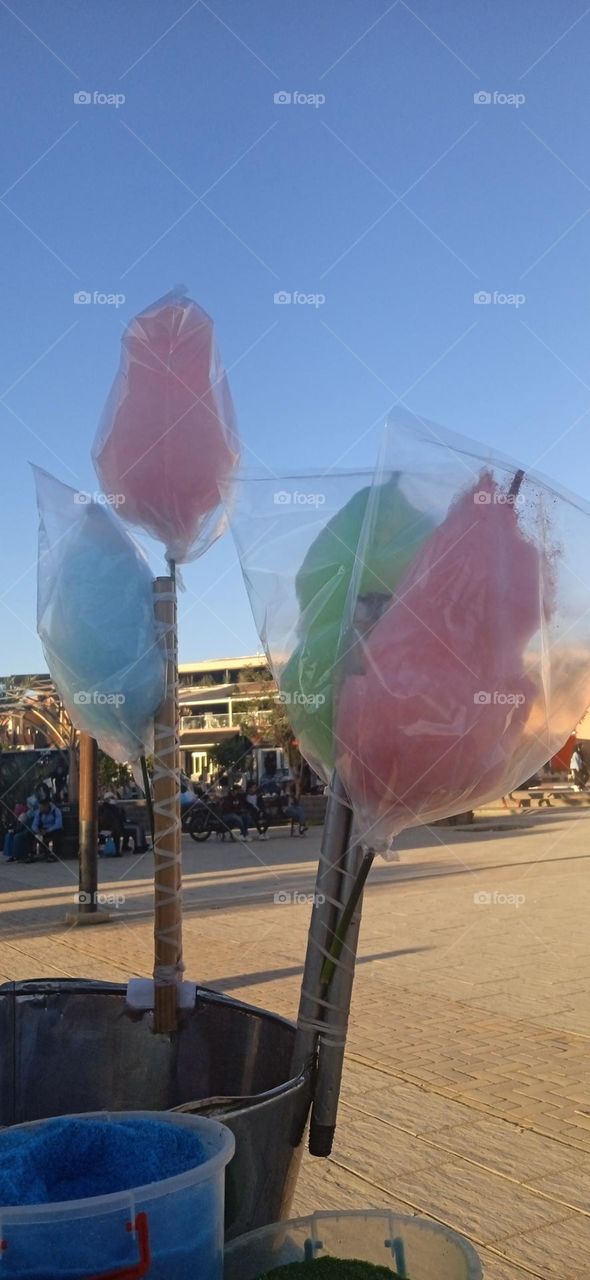 sweet yarn girls,blue like sky ,Marrakech city