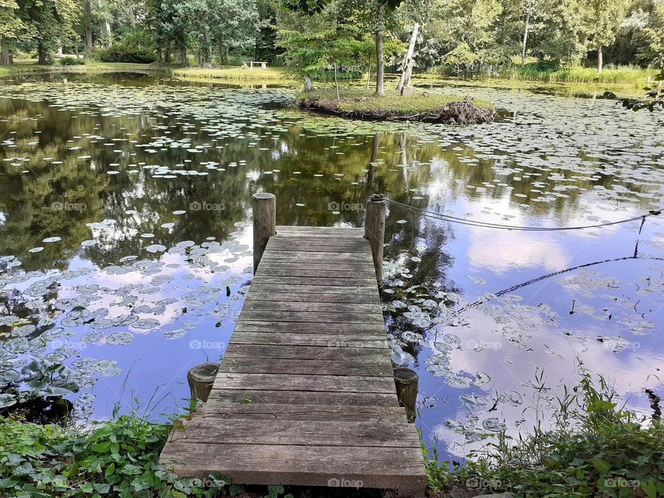 the romantic garden Funen