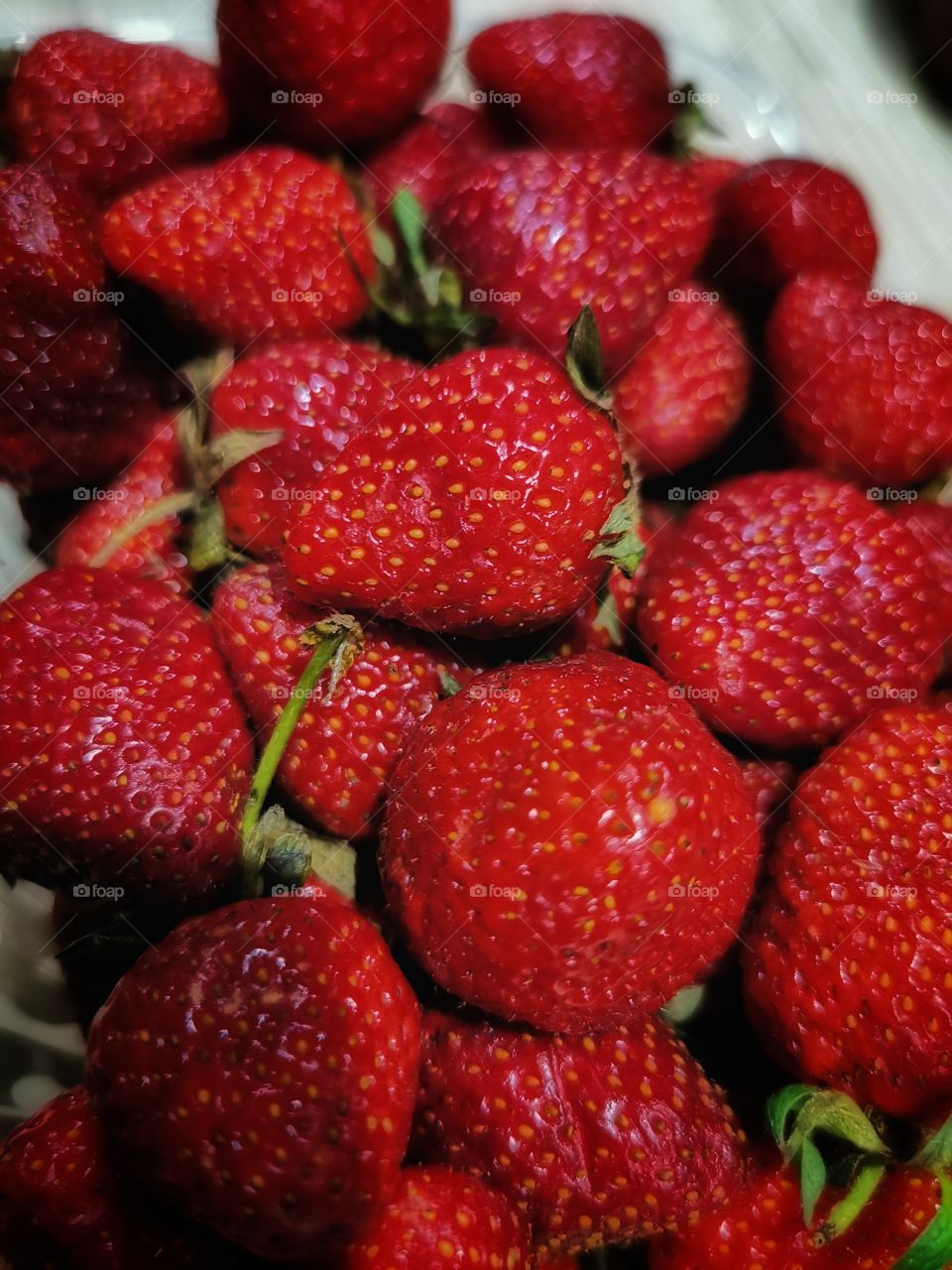 Fruits berry view bio fresh yummy healthy Red strawberry view table day part