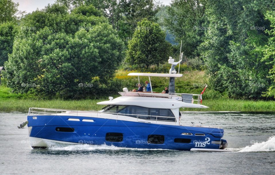 St Lawrence River Boat