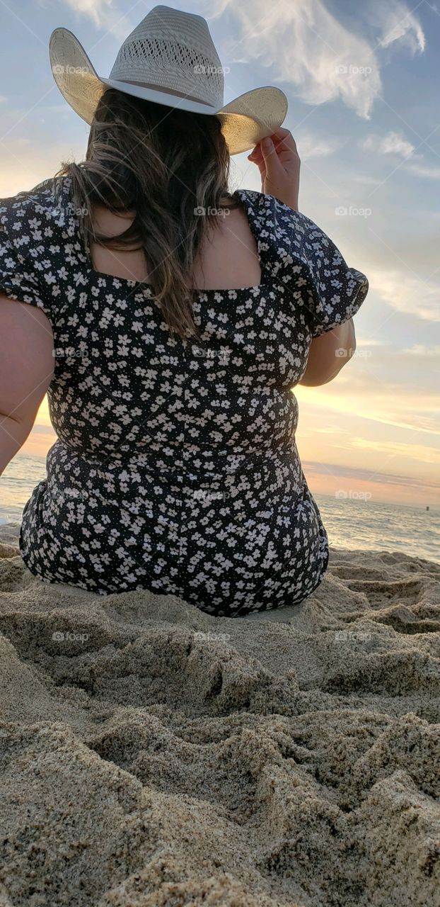 my happy place is the beach