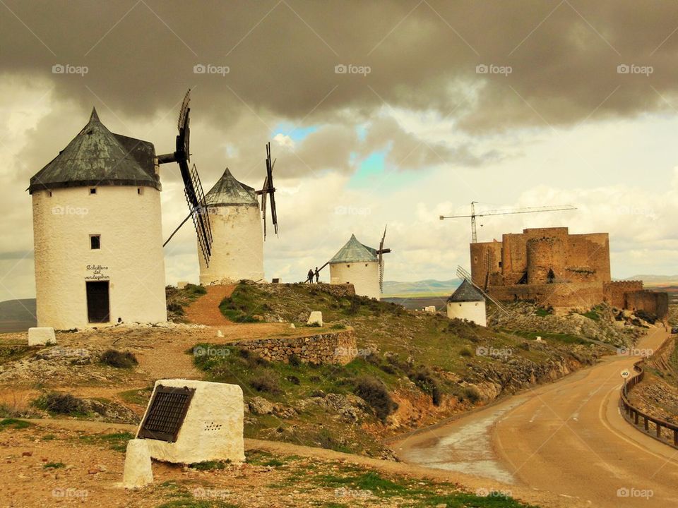 Windmills in Spain
