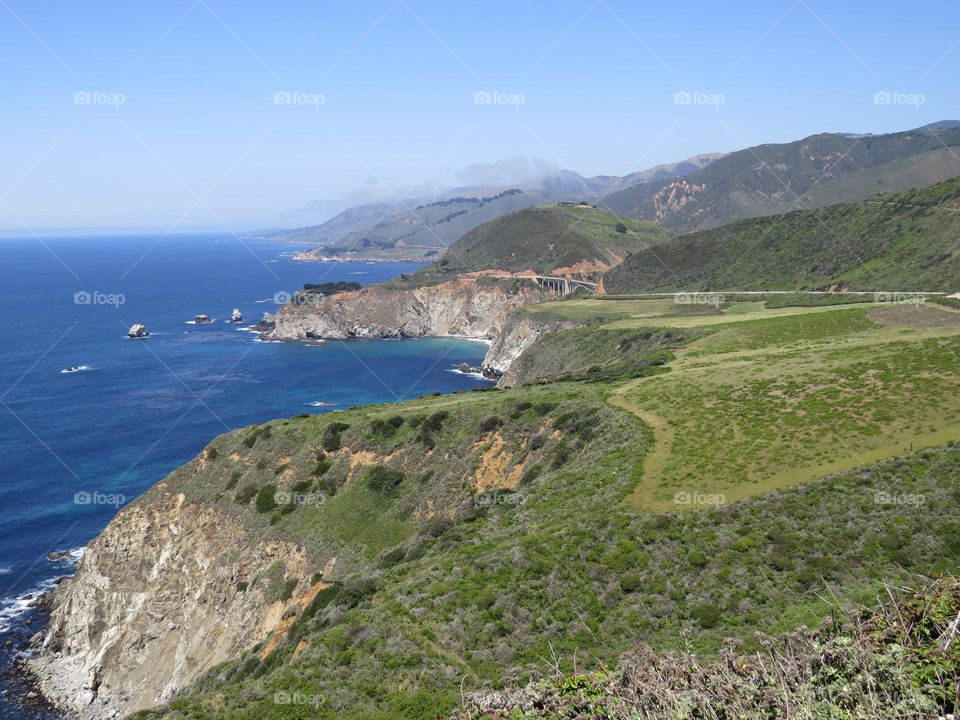 Pacific Coast Highway and the Bixby Bridge