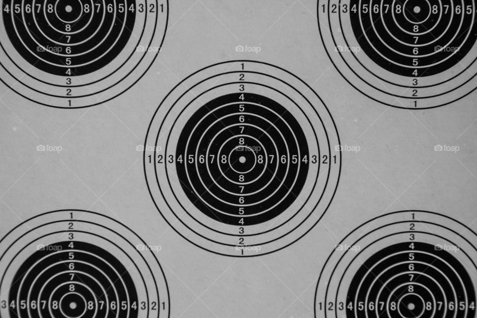 round practise target