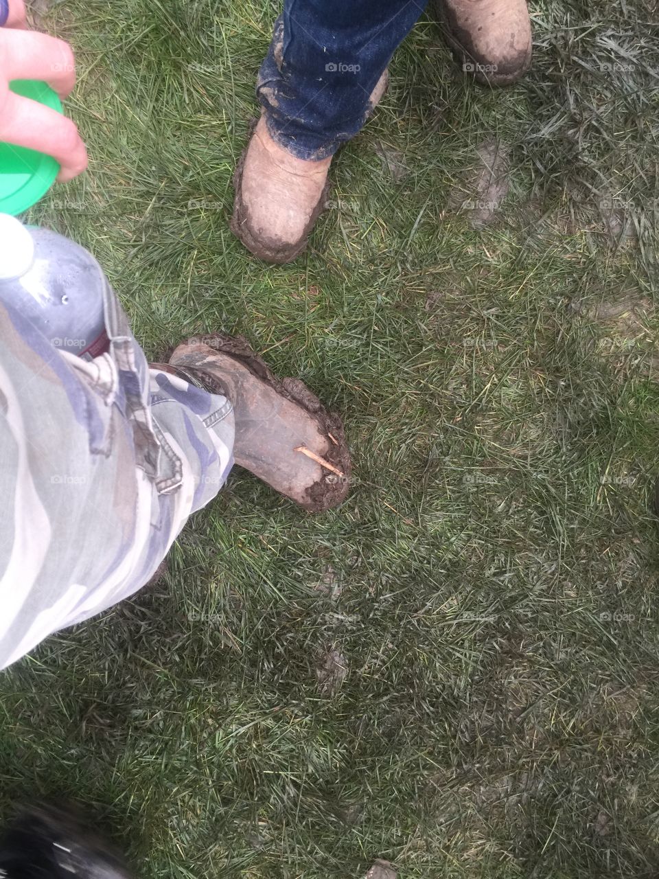Enjoying 2015 KC Rockfest in my Muck boots. These are my all-around, go-to boots any time it's muddy (or mucky) outside!  They are great to work in and play in. They've gone to all day rock concerts, rainy hiking trips, Thanksgiving camping trips, fishing trips, you name it!  