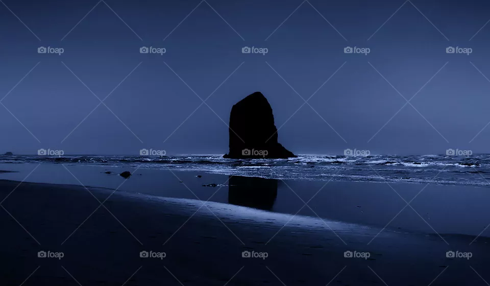 night ocean