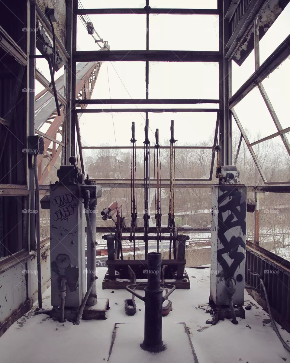 No Person, Indoors, Ladder, Grinder, Steel