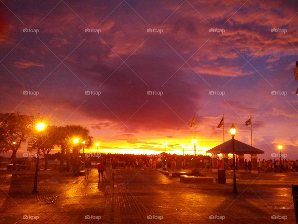 Sunset in Key West