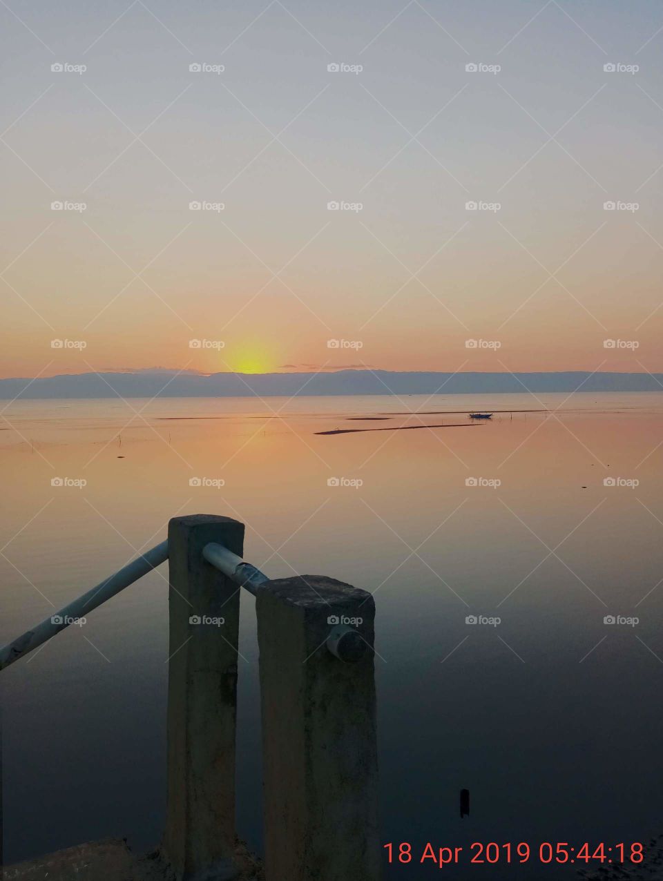 Sunset by the Boulevard