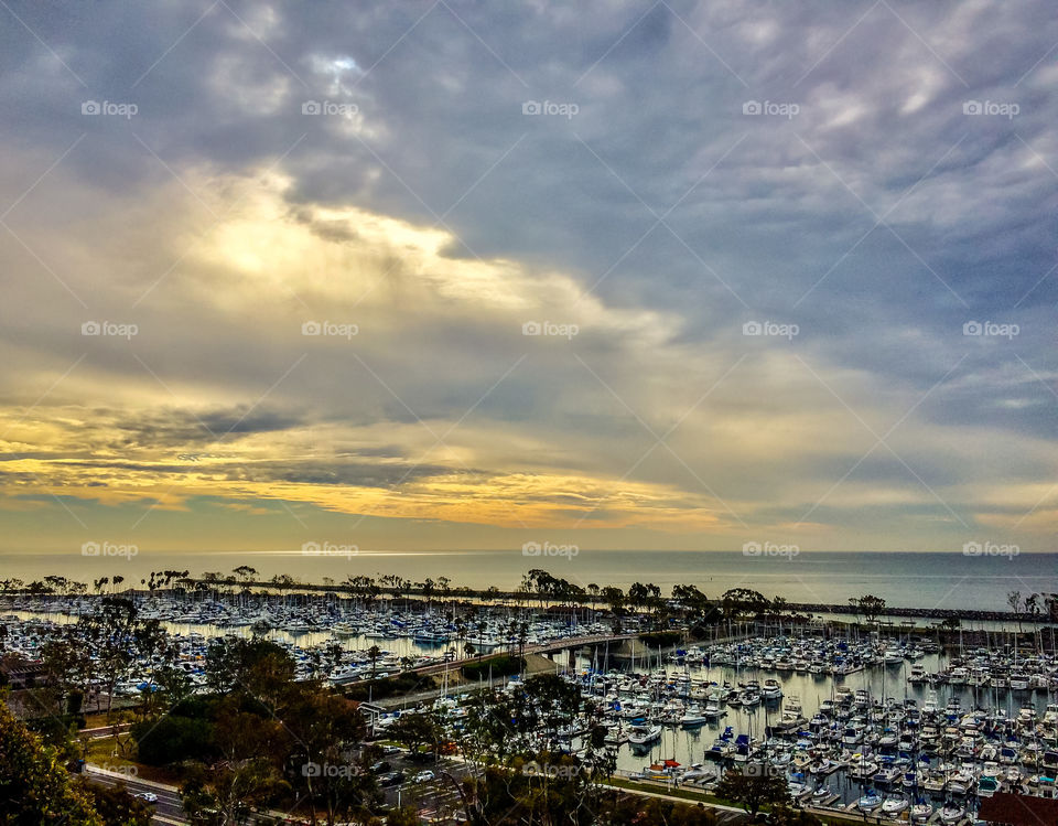 Foap Mission Cityscapes! Dana Point Harbor Southern California Citycape at Sunrise!