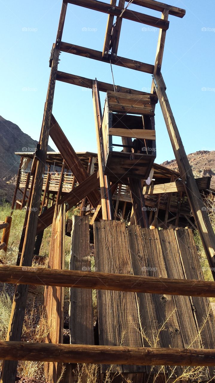 mining town Calico CA ghost town